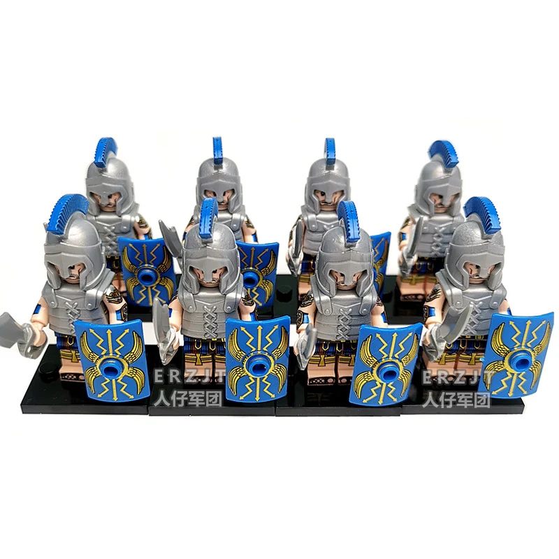 Medieval Roman Soldier Building Block Minifigures - Image 5