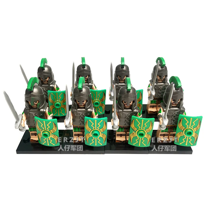 Medieval Roman Soldier Building Block Minifigures - Image 7