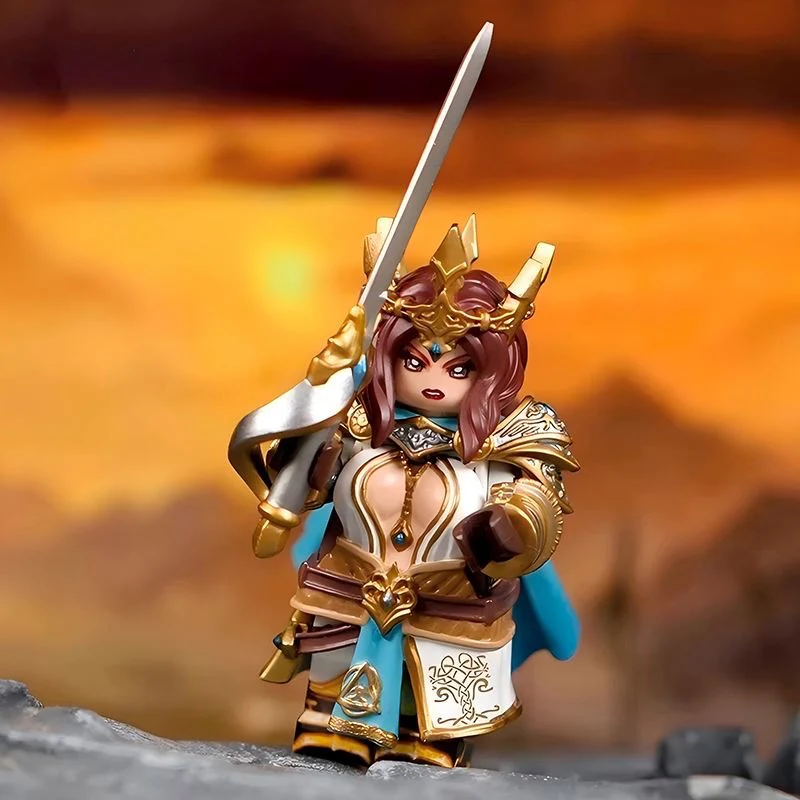 Medieval Series: Lancelot Kay, Queen Arthur，Sir Gaheris Minifigures - Image 2