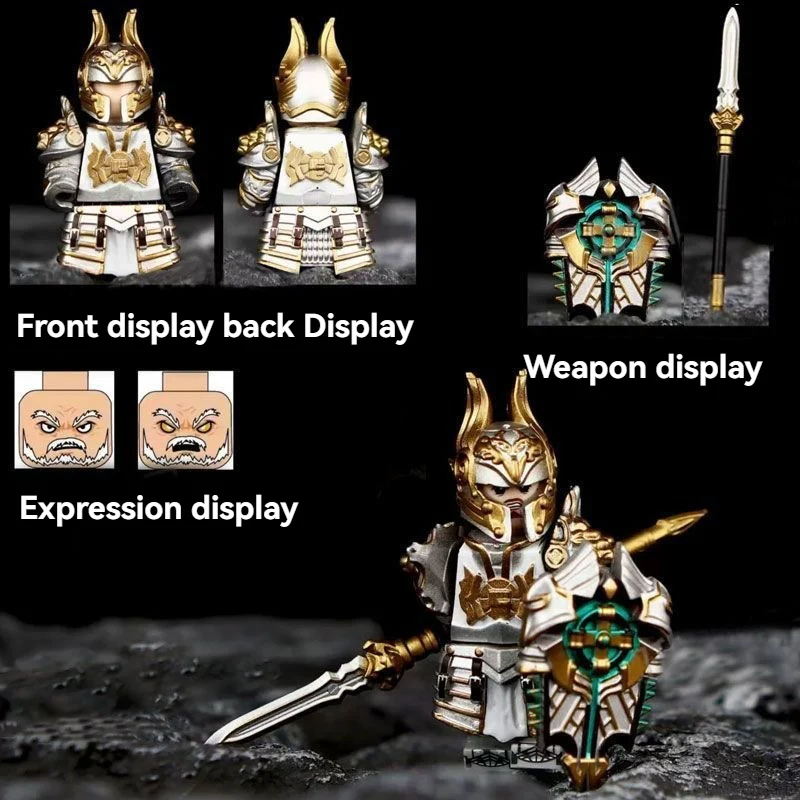 Medieval Series: Lancelot Kay, Queen Arthur，Sir Gaheris Minifigures - Image 6