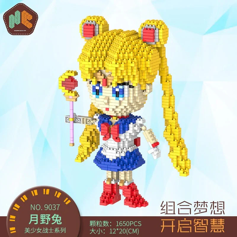 (Micro bricks) building blocks cartoon characters - Image 12