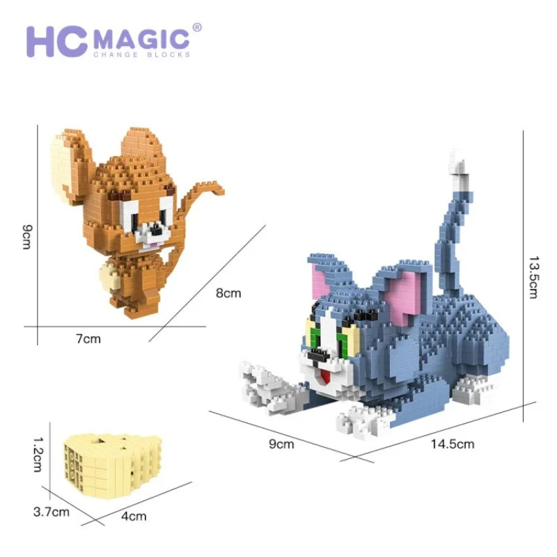(Micro bricks) building blocks cartoon characters - Image 13