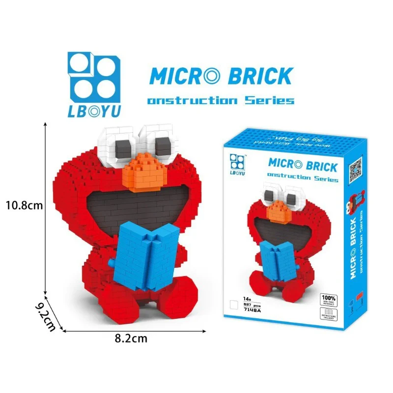 (Micro bricks) building blocks cartoon characters - Image 19