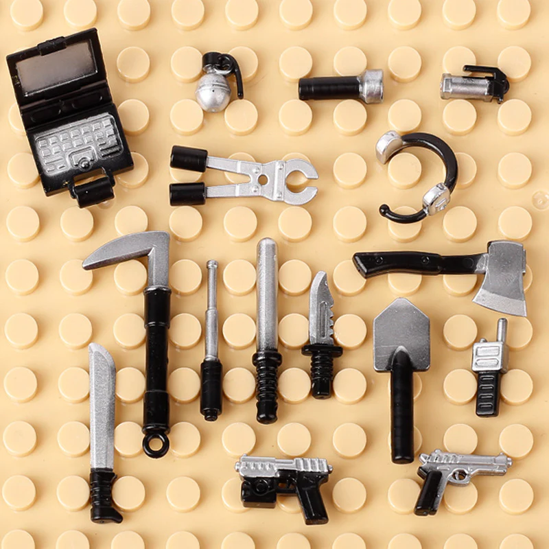 Military Equipment Special Forces Weapons and Protective Gear 10pcs - Image 3