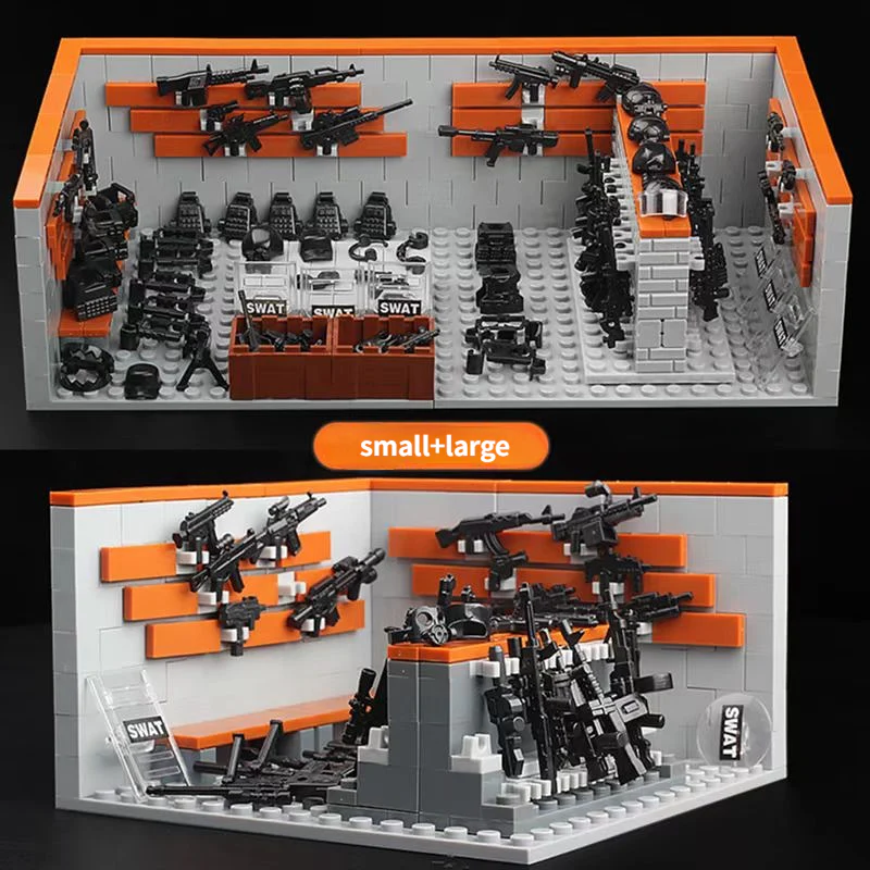 Military Minifigures Special Police Quipment Arsenal Accessories - Image 9