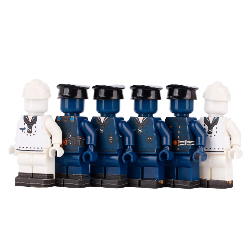 Military Navy Tank Soldier Sticker Minifigure - Image 3
