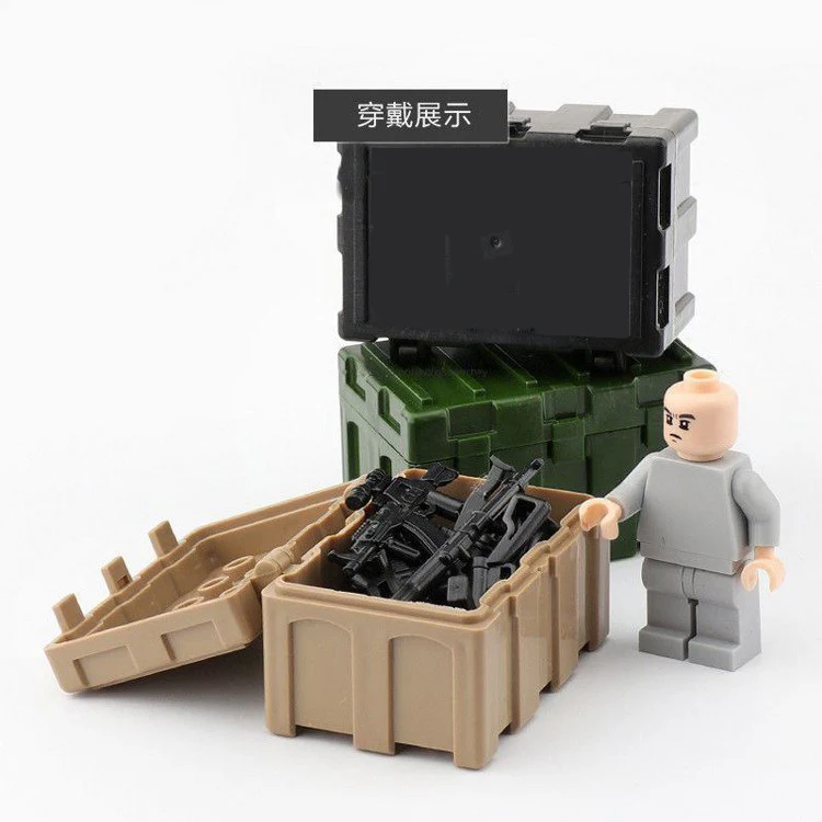Military Weapon Box Minifigures Accessories - Image 3