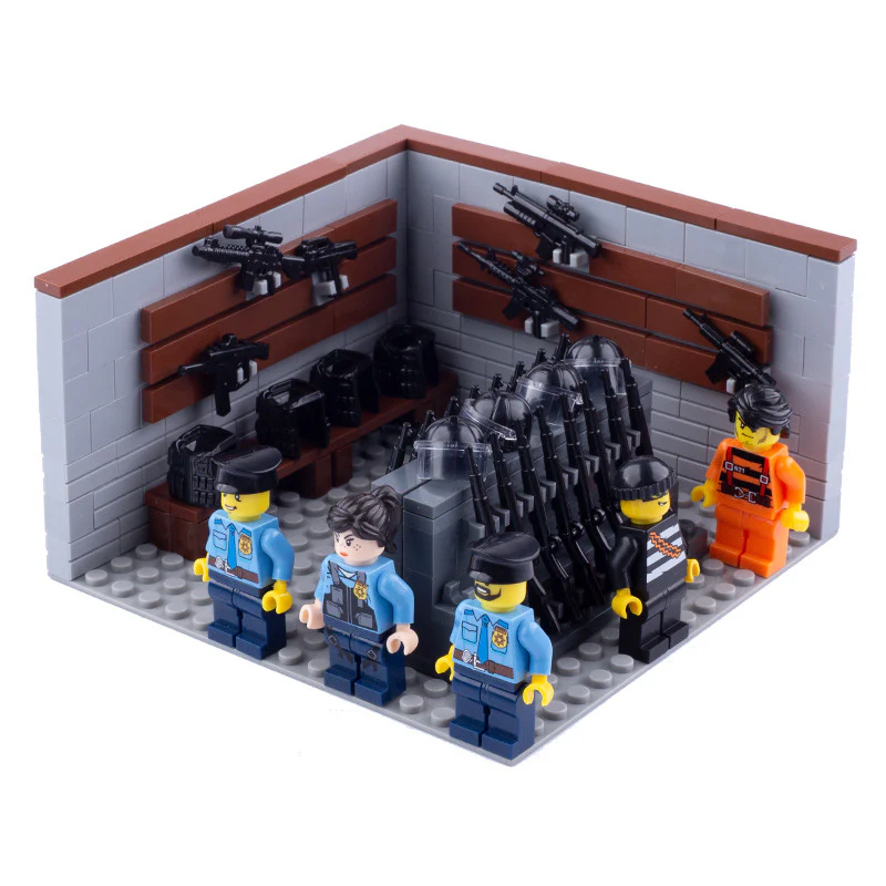 Military Weapons Gun Rack Equipment Rack Library - Image 5