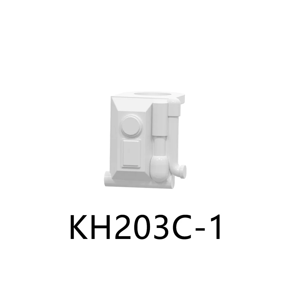 Minifigures Accessories KH140B-1 white backpack DIY - Image 6