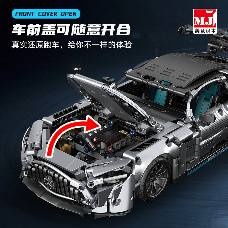 1466pcs MJi Mercedes AMG - Image 2