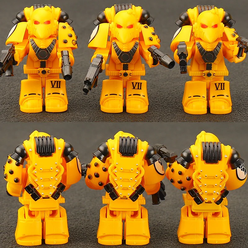 MK6 Warhammer 40k Series Space Marine Sons of Horus Night Lords Minifigures - Image 12