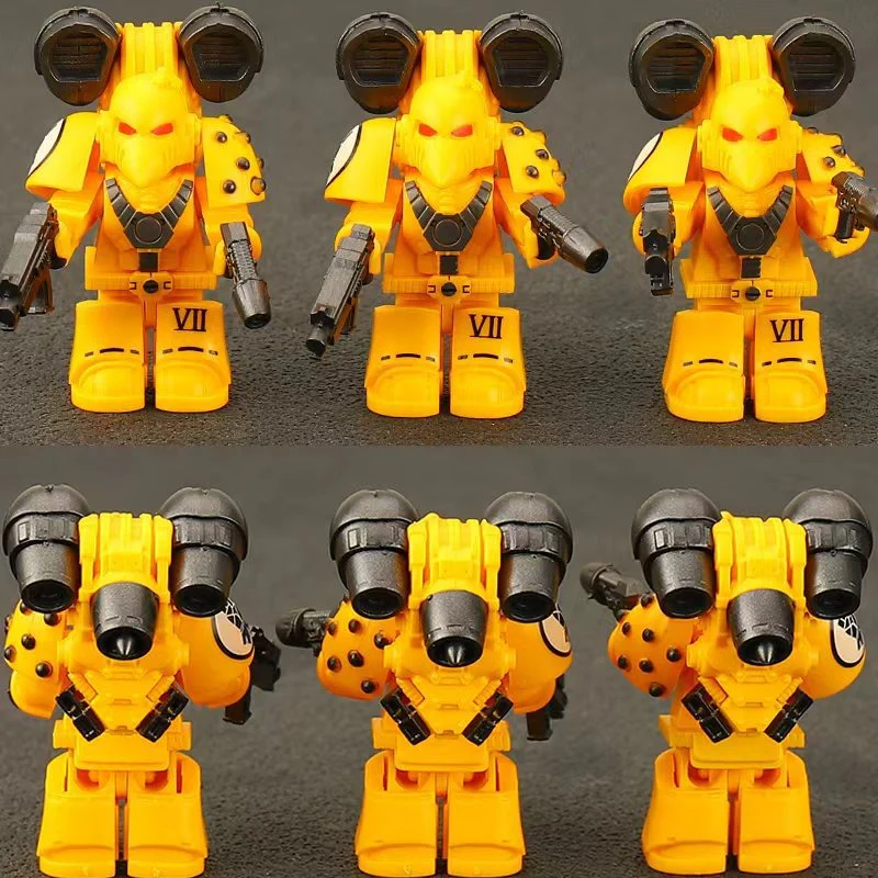 MK6 Warhammer 40k Series Space Marine Sons of Horus Night Lords Minifigures - Image 13