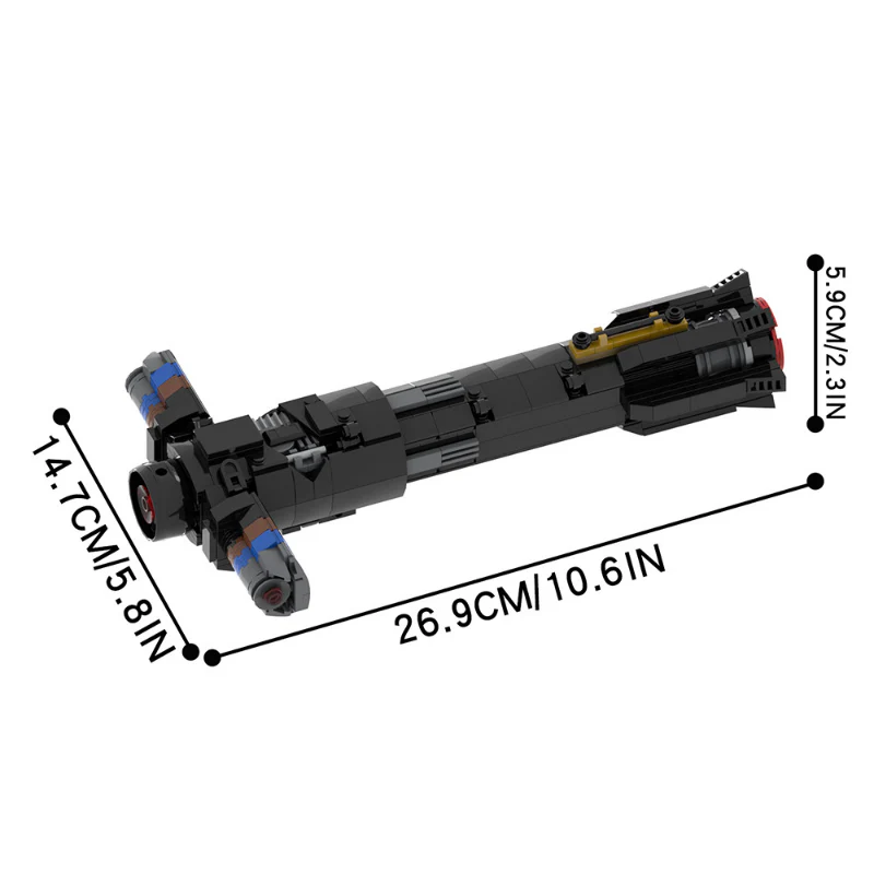 435PCS MOC0056 Kylo Lightsaber - Image 5