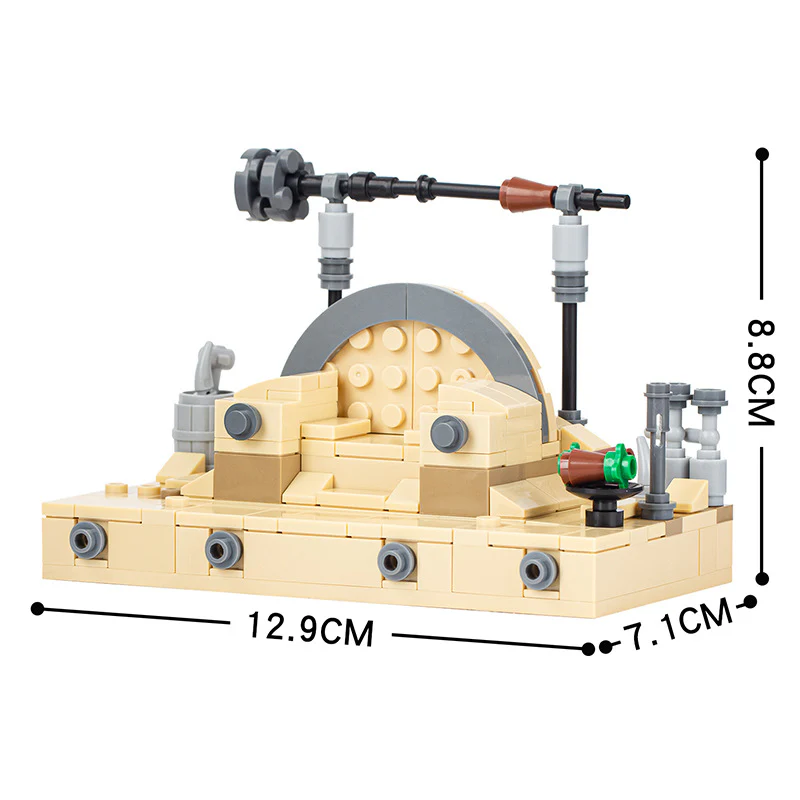 MOC 160+pcs MOC2022 Boba Fett's Throne - Image 2