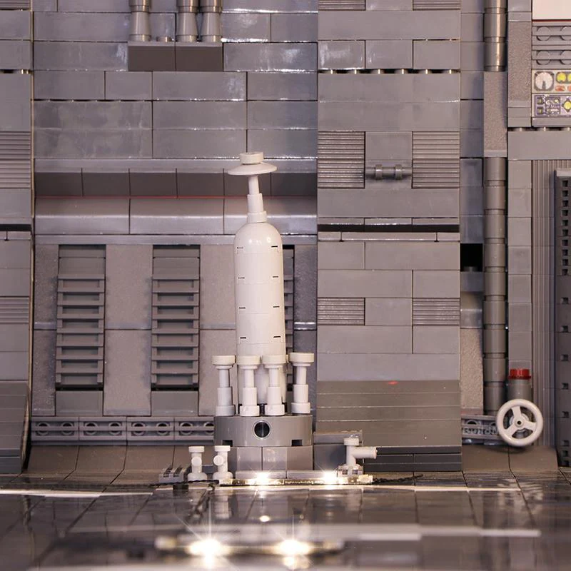 7858pcs MOC 327 Death Star Docking Bay for UCS Falcon for 75192 - Image 4