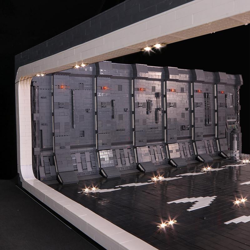7858pcs MOC 327 Death Star Docking Bay for UCS Falcon for 75192 - Image 5