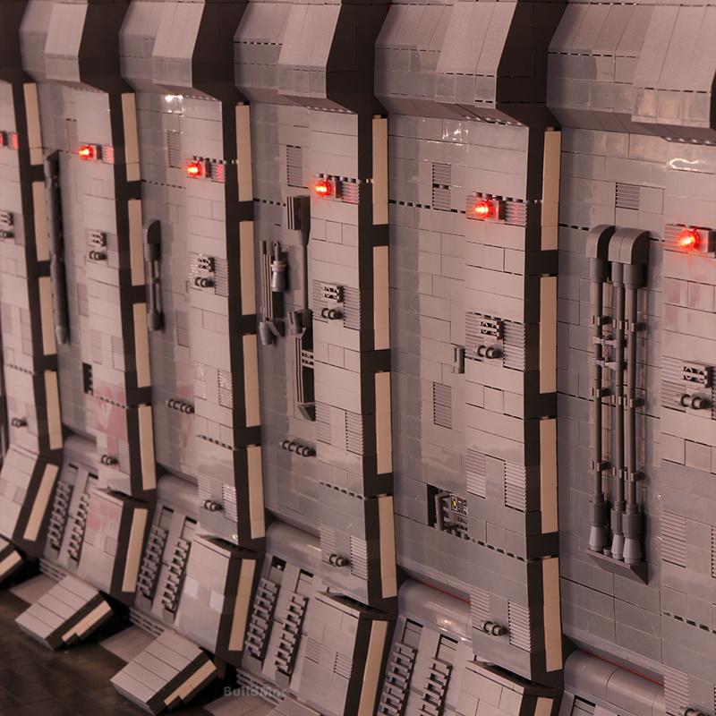 7858pcs MOC 327 Death Star Docking Bay for UCS Falcon for 75192 - Image 6