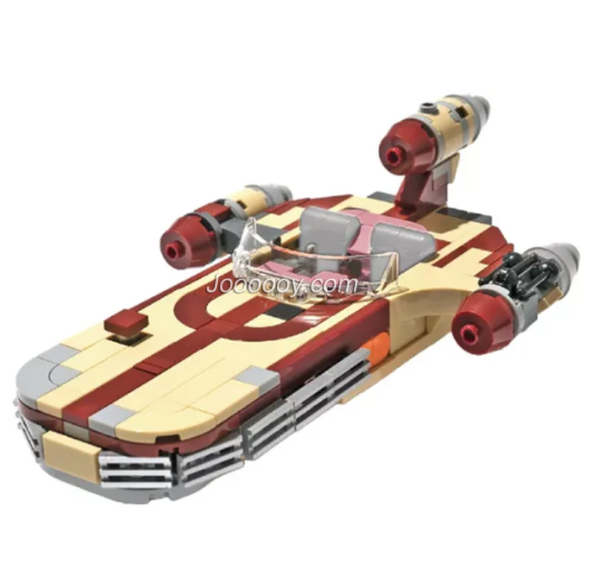 300pcs MOC-41385 Luke's X-34 SoroSuub Landspeeder - Image 3