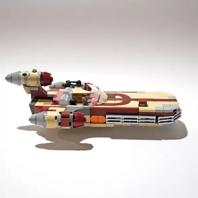 300pcs MOC-41385 Luke's X-34 SoroSuub Landspeeder - Image 4