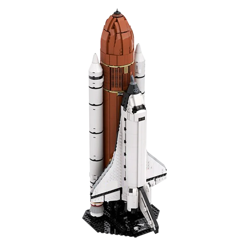 2122pcs MOC-46228 Space Shuttle (1:110 Scale) - Image 3