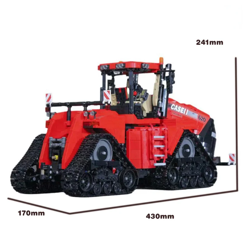 MOC-67575 CASE QuadTrac 620 & 69388 Elmer Haulmaster 2000 Trailer With PDF Drawings - Image 10