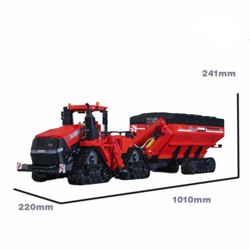 MOC-67575 CASE QuadTrac 620 & 69388 Elmer Haulmaster 2000 Trailer With PDF Drawings - Image 5
