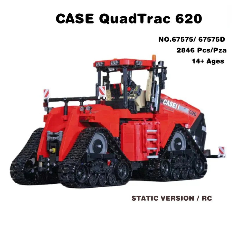 MOC-67575 CASE QuadTrac 620 & 69388 Elmer Haulmaster 2000 Trailer With PDF Drawings - Image 6