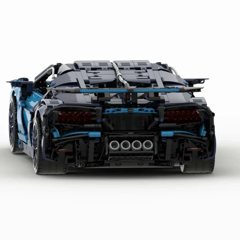 3742pcs Moc-68108 Rambo Divo super sports car static version - Image 15