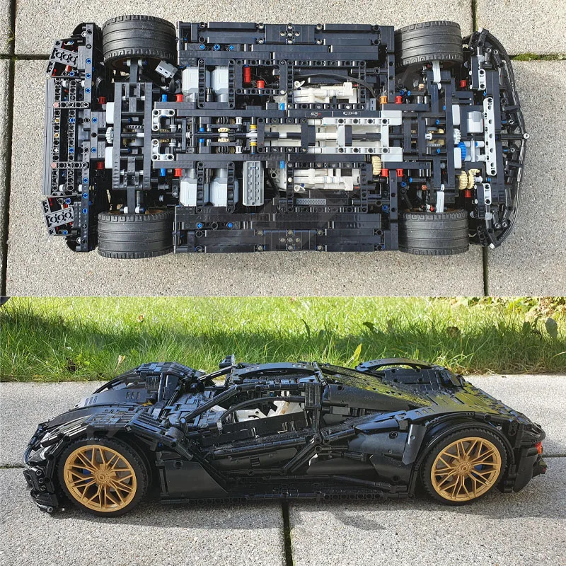 3515PCS MOC-89638 ASPARK Owl 1:8 Electric Supercar - Image 5