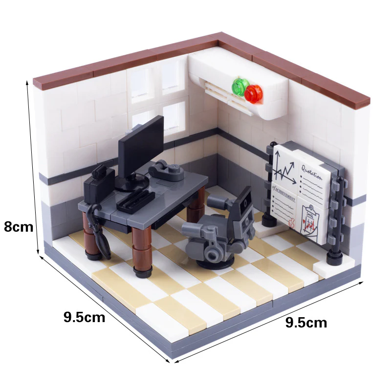 MOC City Scene Bathroom Architecture Doctor Wedding - Image 2