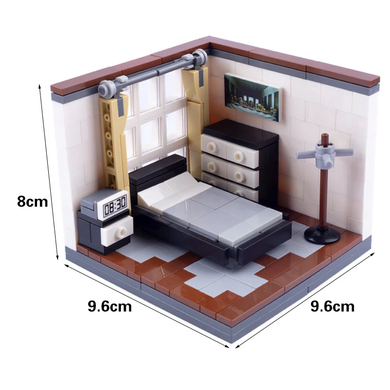 MOC City Scene Bathroom Architecture Doctor Wedding - Image 5