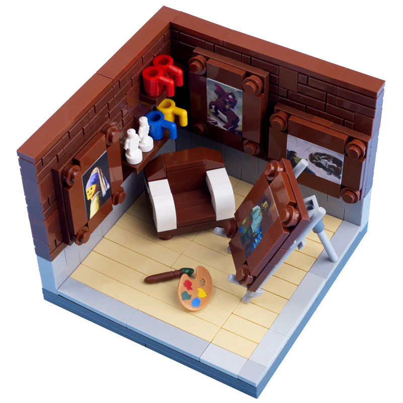 MOC City Scene Bathroom Architecture Doctor Wedding - Image 6
