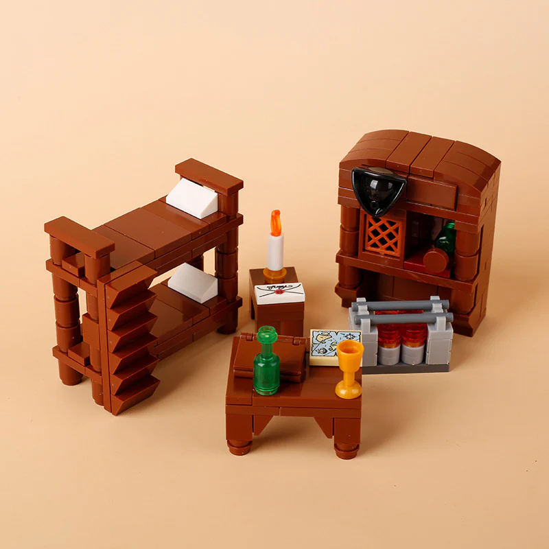 MOC furniture bedroom dining room kitchen oven - Image 2