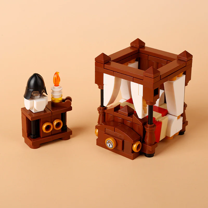 MOC furniture bedroom dining room kitchen oven - Image 4