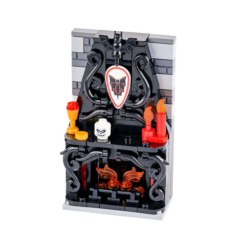 MOC Halloween Medieval Vampire Throne - Image 10