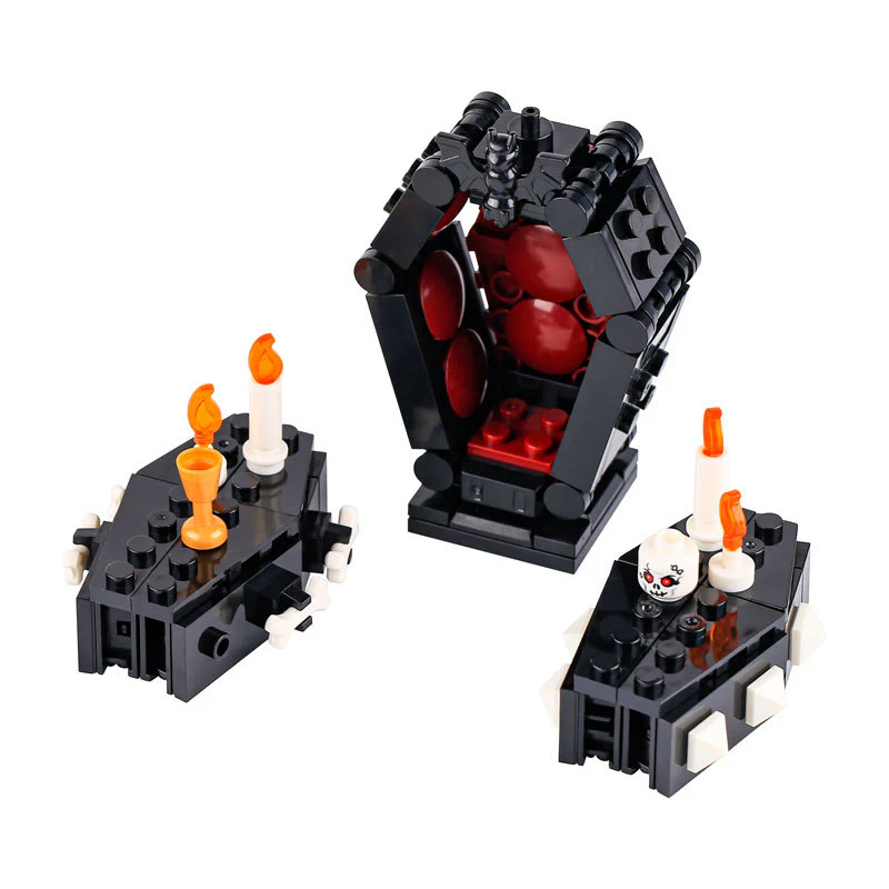 MOC Halloween Medieval Vampire Throne - Image 5