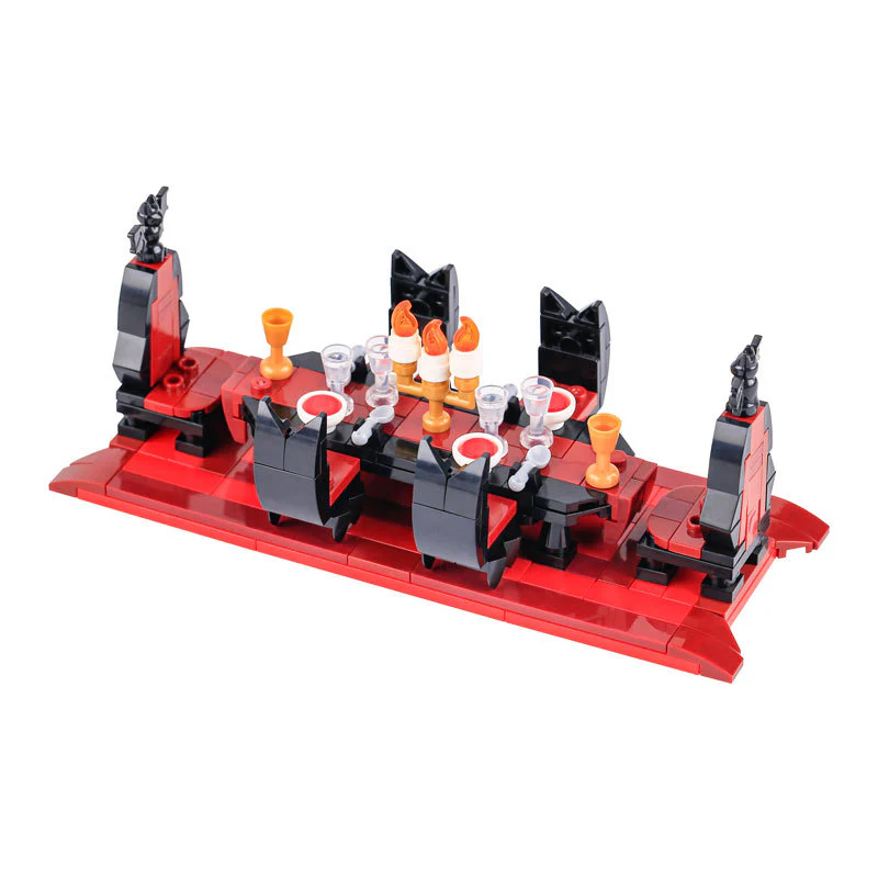 MOC Halloween Medieval Vampire Throne - Image 8