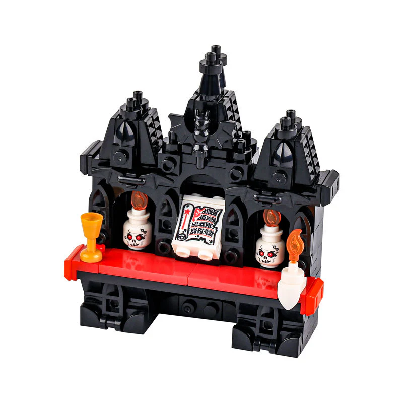 MOC Halloween Medieval Vampire Throne - Image 9