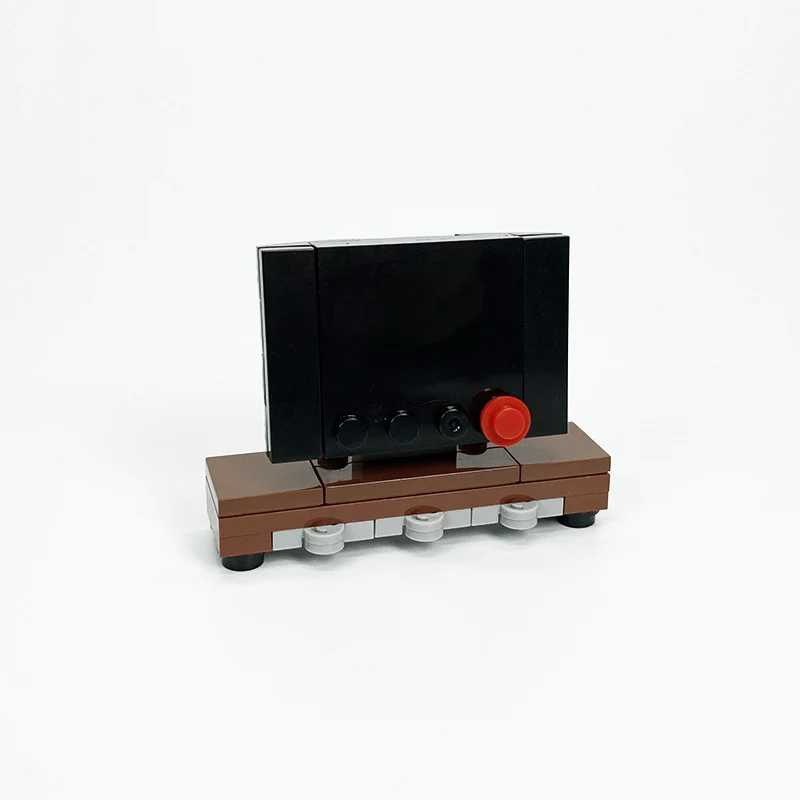 MOC Indoor scene accessories sofa TV - Image 3