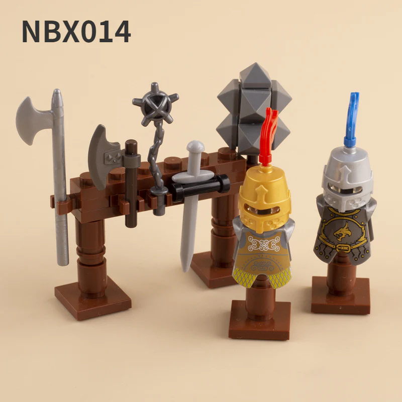 MOC Medieval castle military scene roman soldier minifigure siege weapon - Image 18