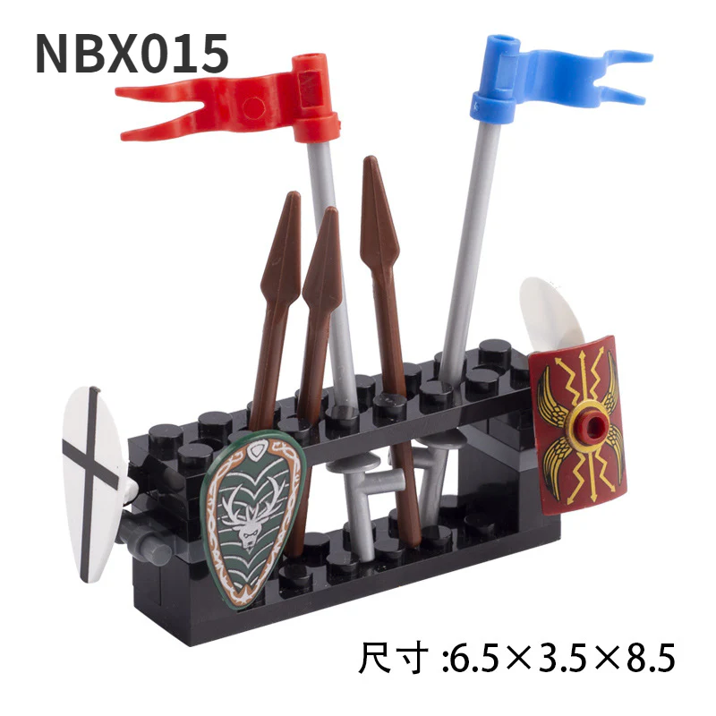 MOC Medieval castle military scene roman soldier minifigure siege weapon - Image 19