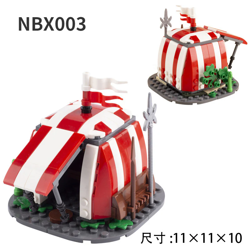 MOC Medieval castle military scene roman soldier minifigure siege weapon - Image 7