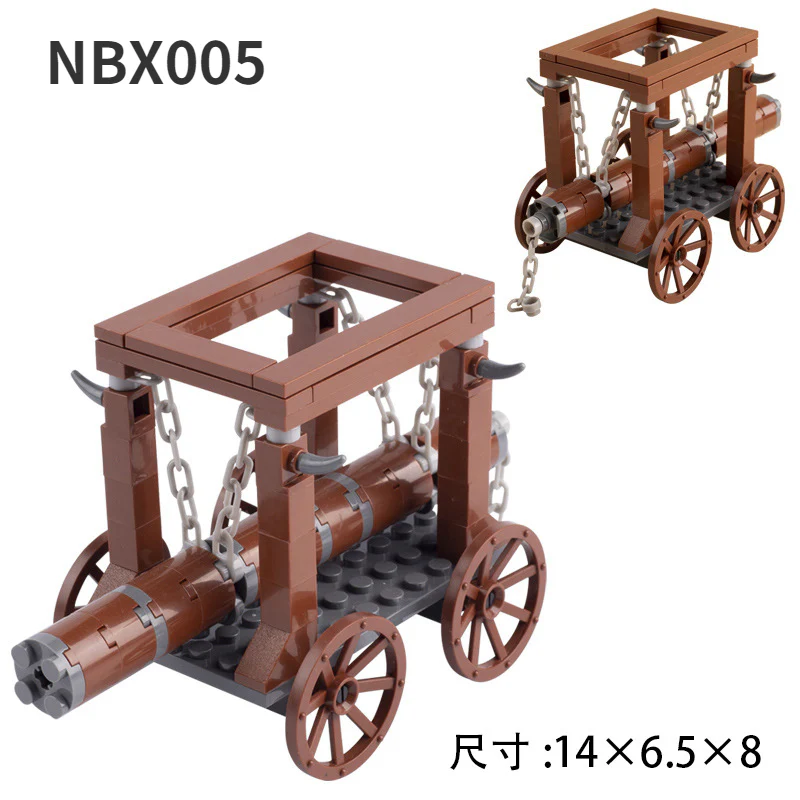 MOC Medieval castle military scene roman soldier minifigure siege weapon - Image 9