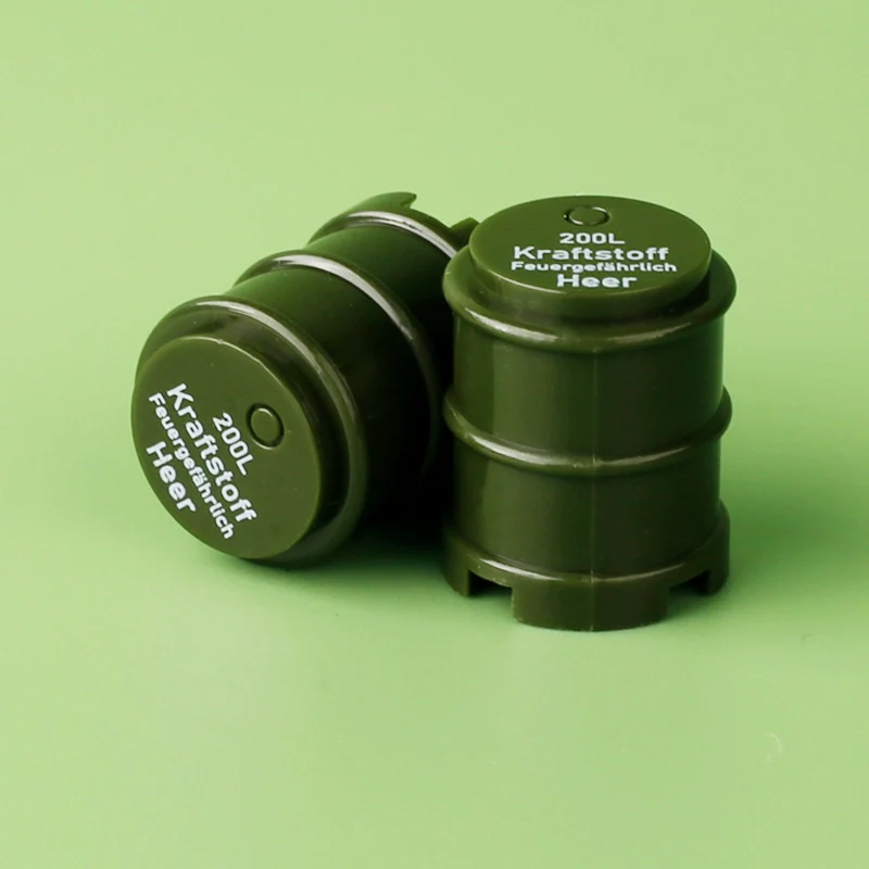 MOC Military Gasoline Tank Drum 5pcs - Image 2