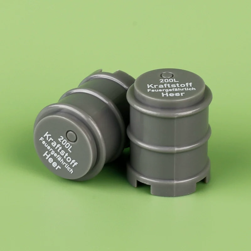 MOC Military Gasoline Tank Drum 5pcs - Image 3