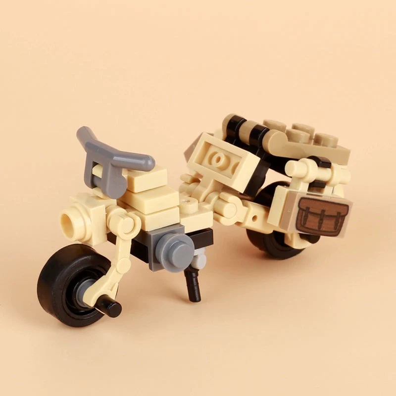 MOC Military North Africa DKW Motorcycle - Image 3