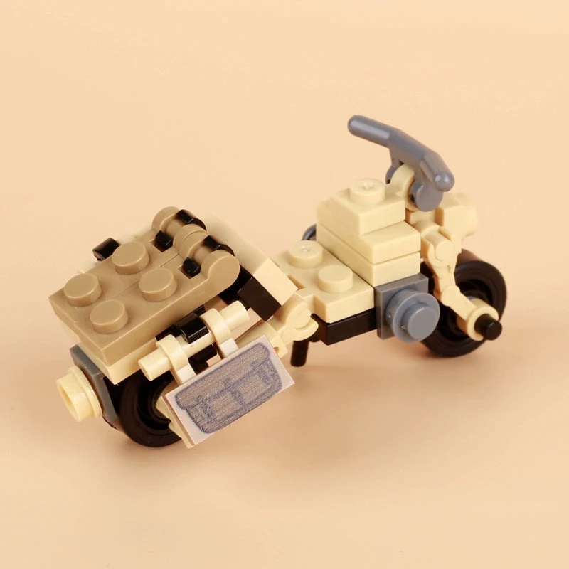 MOC Military North Africa DKW Motorcycle - Image 4