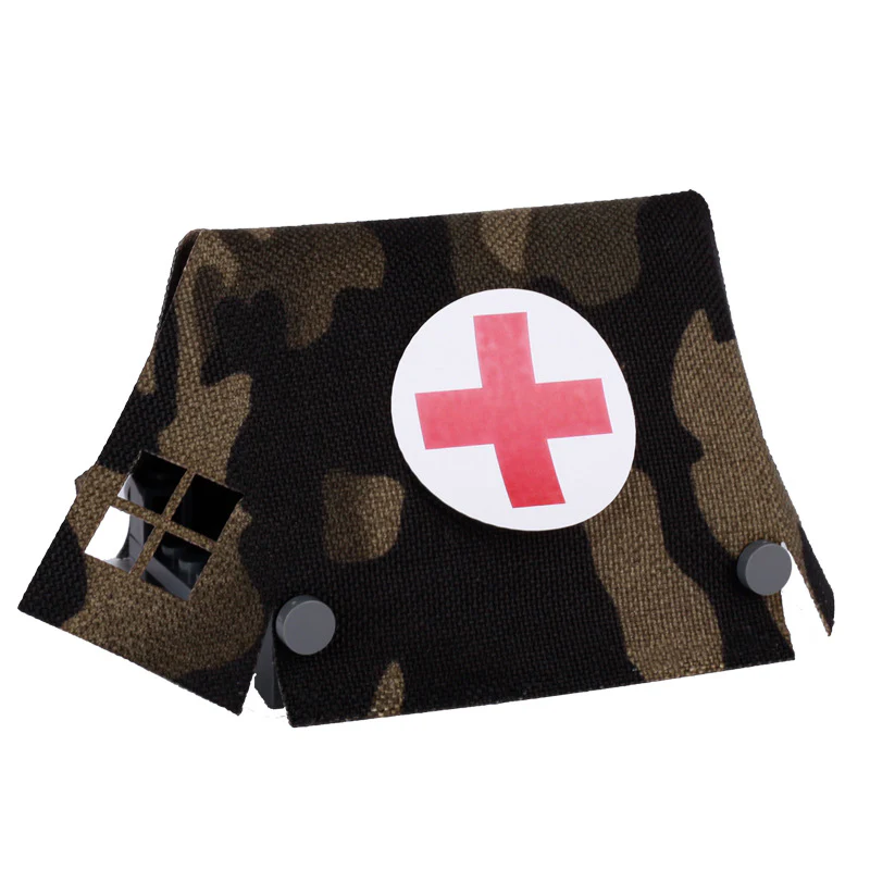 MOC military soldiers camouflage spots big tent Minifigure Weapon Accessories - Image 12
