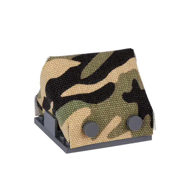 MOC military soldiers camouflage spots big tent Minifigure Weapon Accessories - Image 17