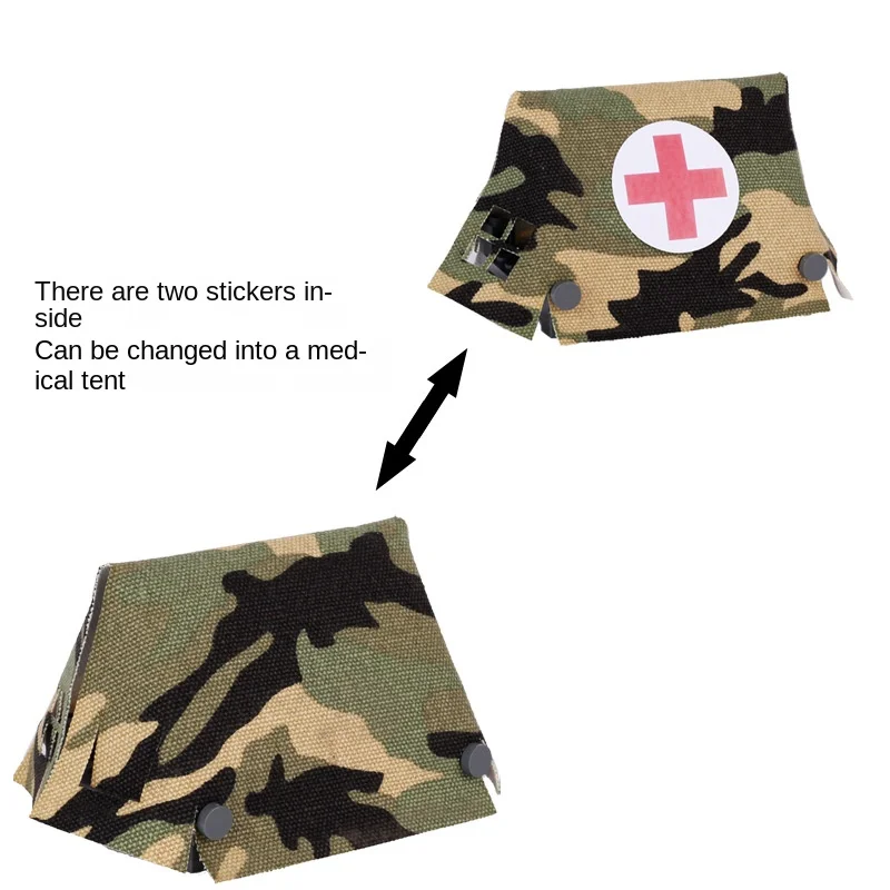 MOC military soldiers camouflage spots big tent Minifigure Weapon Accessories - Image 24